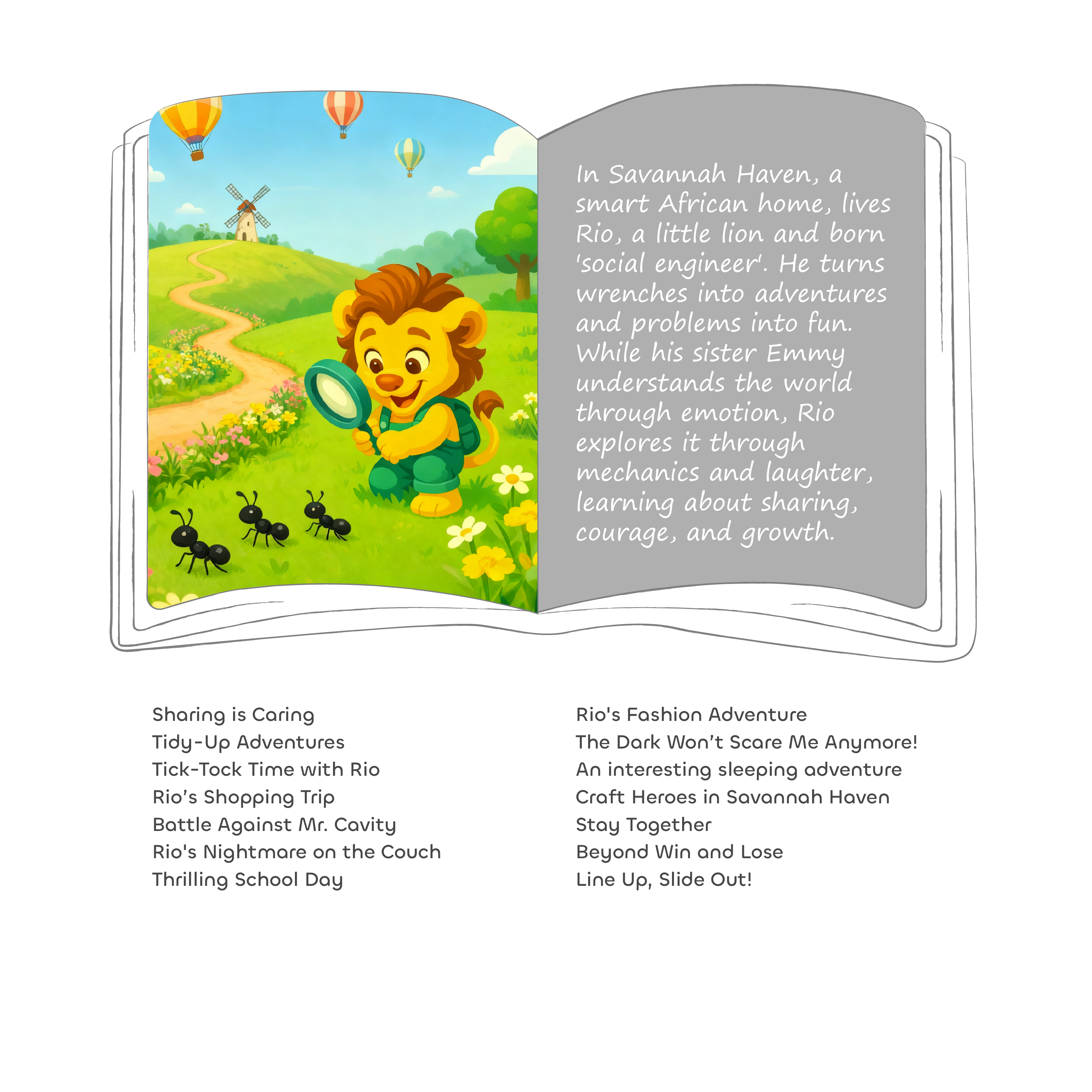 Rio: Fun Journeys About Growth Tales