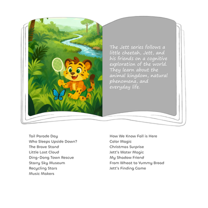 Jett: Cheetah’s Explorations of Nature & Life