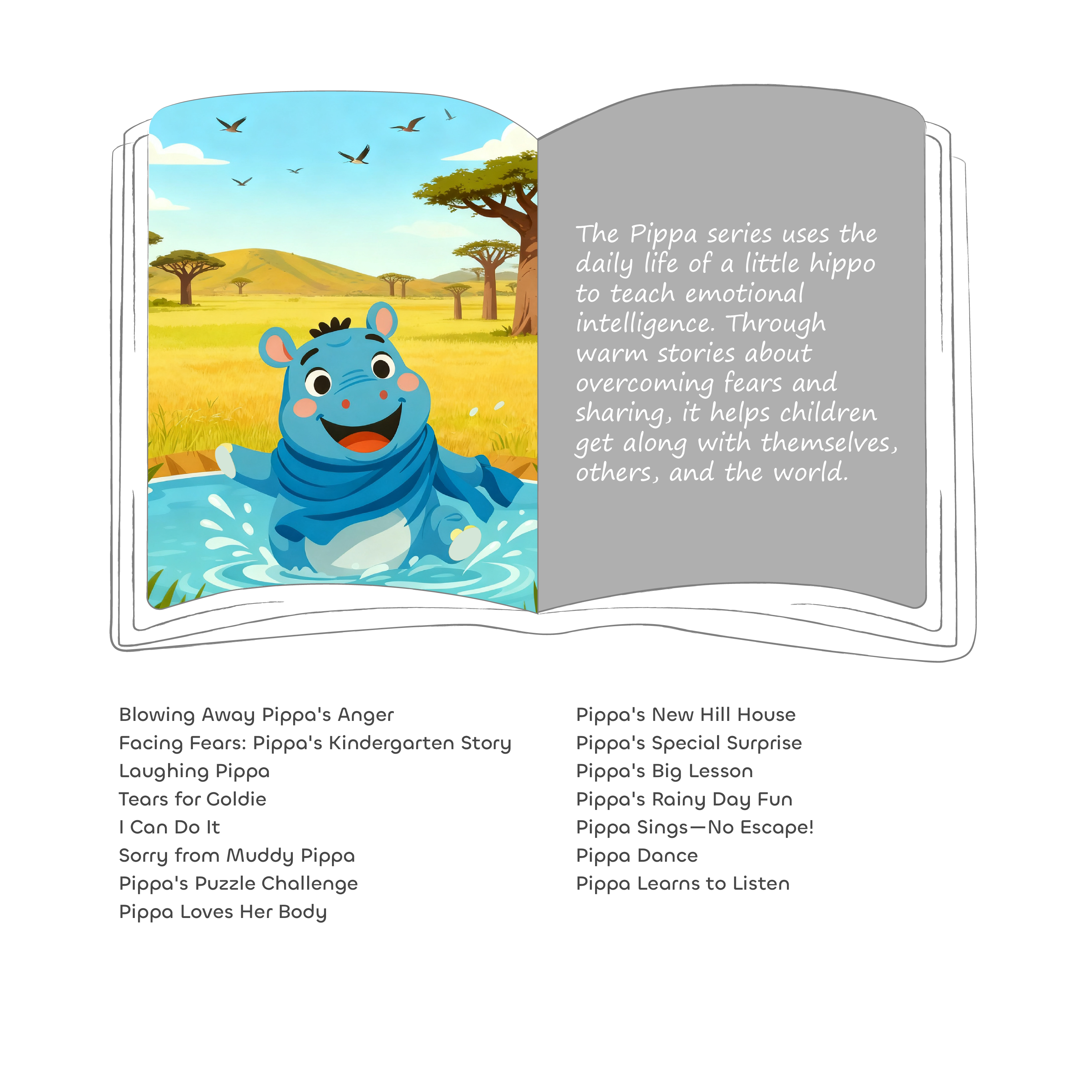 Pippa: Hippo’s Tales for Emotional Intelligence Growth