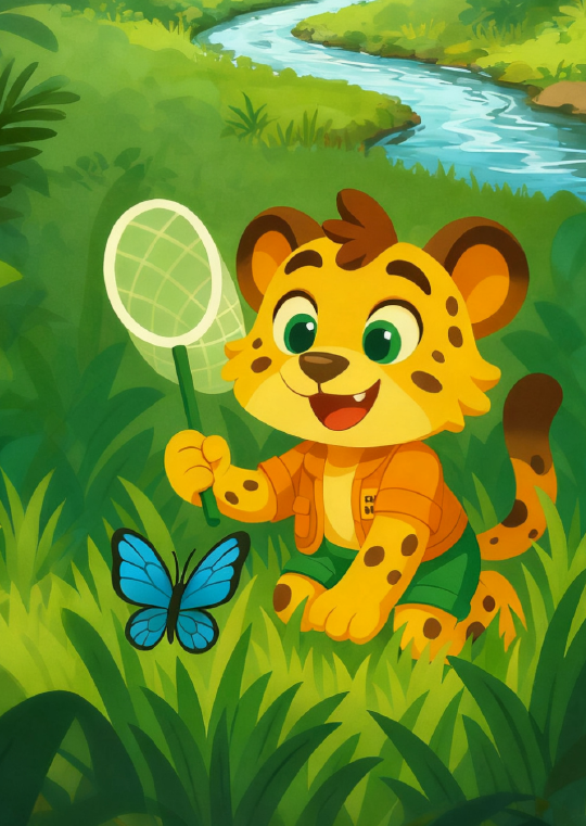 Jett: Cheetah’s Explorations of Nature & Life