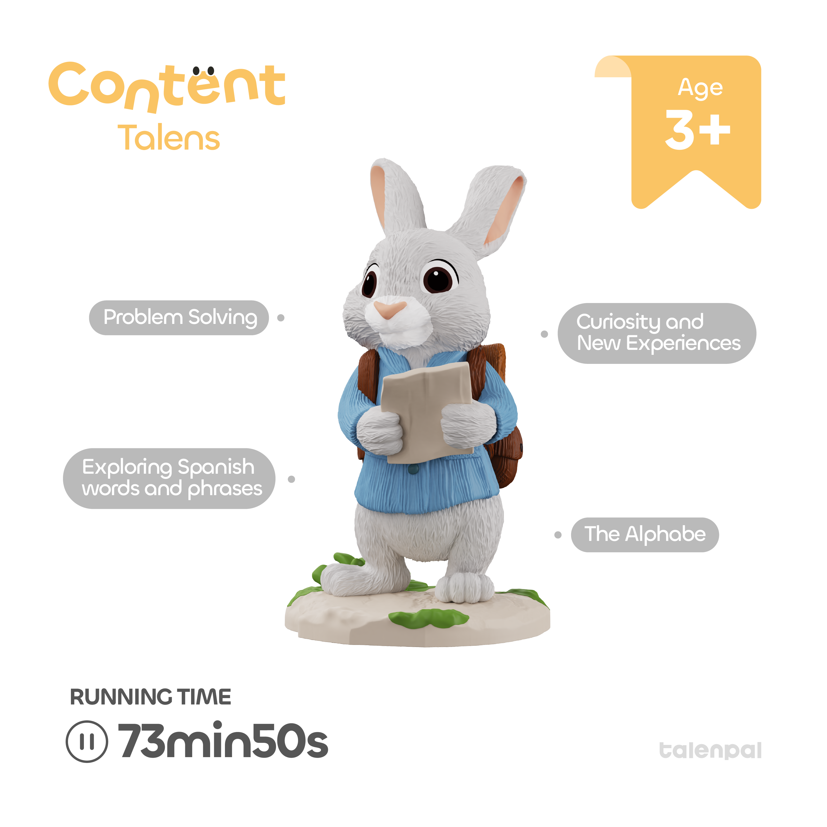 Dottie: Alphabet Wonders with the Energetic Bunny