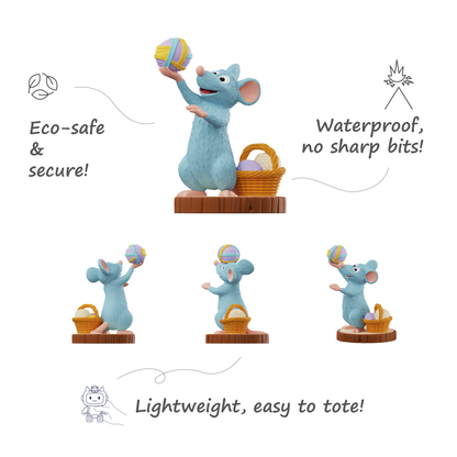 Snippy&Snappy: Wool Ball Temptation—The Field Mice’s World Exploration