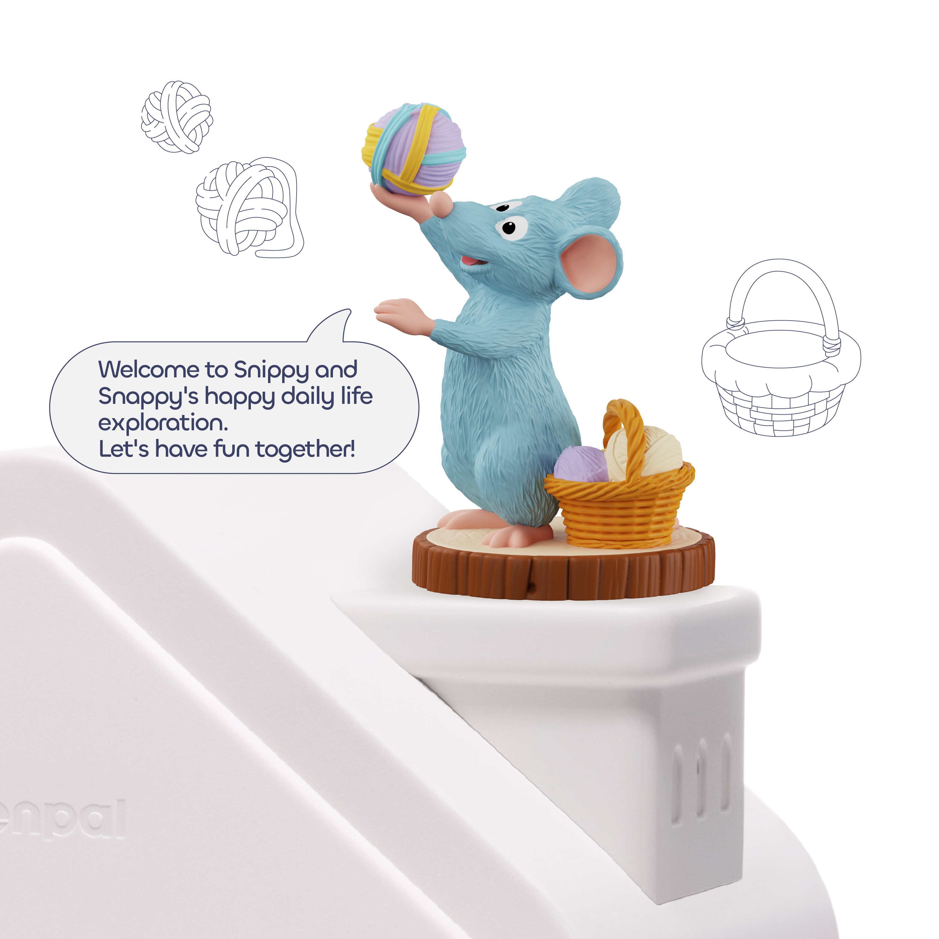 Snippy&Snappy: Wool Ball Temptation—The Field Mice’s World Exploration