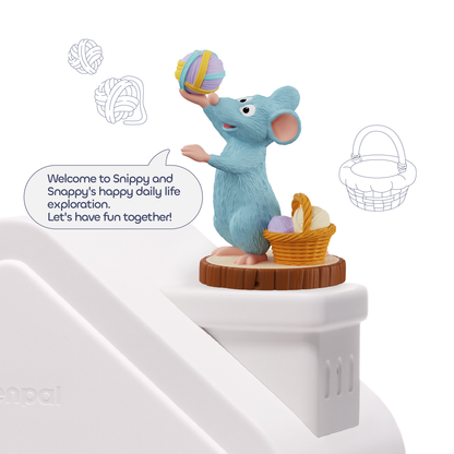 Snippy&Snappy: Wool Ball Temptation—The Field Mice’s World Exploration